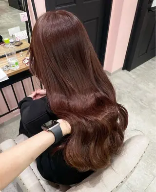 ロング カラー 🐰🎀ボブ専門 yuzuka🎀🐰のヘアスタイル