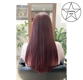 ロング カラー hair lounge comme moi所属・TOMO☆ 高島平のマツエク・マツパデザイン