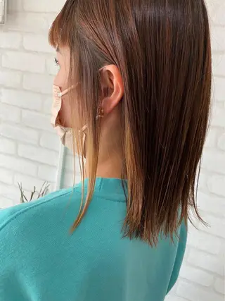 セミロング cocoluana(ココルアナ)所属・韓国風ヘア専門 🇰🇷Noaのヘアスタイル