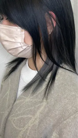 ミディアム カラー 韓国ヘア🫧艶カラー 🫧髪質改善/オオヤのヘアスタイル