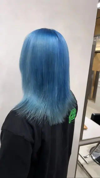 ロング カラー カラースペシャリスト ・齊藤 羽瑠輝のヘアスタイル