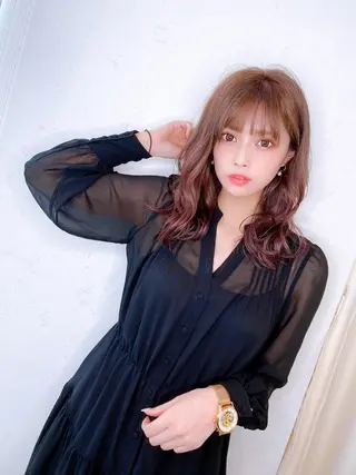 セミロング カラー C'BON hair salon neaf所属・滝口 和城のヘアスタイル