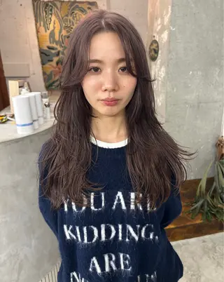 ロング 🫧透明感カラー🫧 ハシモトタケルのヘアスタイル