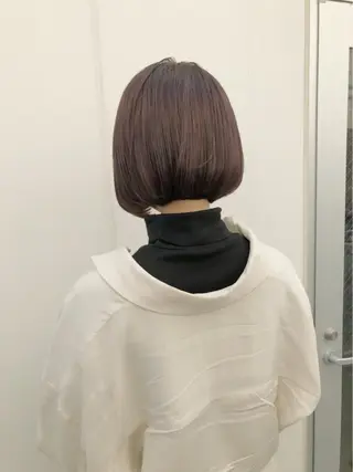 ショート カラー ノグチ ユウキ/ボブのヘアスタイル