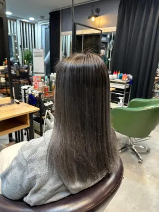 セミロング カラー peqss/ keita🏄‍♂️のヘアスタイル