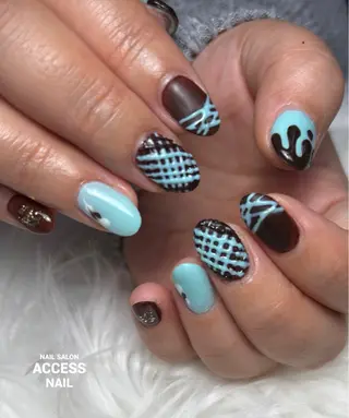 ネイル access nailのネイルデザイン