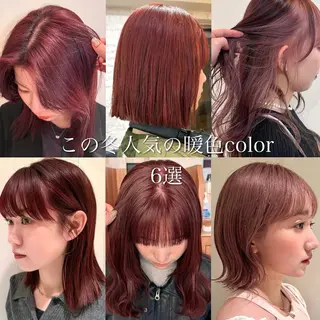 ショート カラー yuuka/ボブ/ダ ブルカラー/髪質改善のヘアスタイル