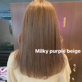 カラー M Hair Salon所属・淀屋橋レイヤーパーマ ハッシュ/ASARIのヘアスタイル