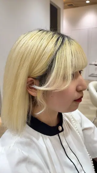 ショート 🎀推し活カラー/ ピンクカラー/のののヘアスタイル