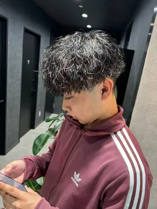 パーマ メンズ パーマ特化 まなるのヘアスタイル