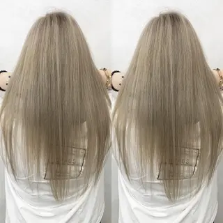 ロング カラー ヘアアレンジ TATSUYA アートディレクターのヘアスタイル