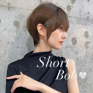 ショート 🎀Ami/新宿/ 透明感・艶カラー🎀のヘアスタイル