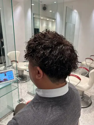 パーマ メンズ LOUIMADNA栄所属・新規指名比率No.1 メンズパーマ/二村のヘアスタイル