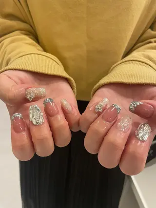 ネイル 束感まつ毛/ネイル/ LED♥KIRARAのマツエク・マツパデザイン