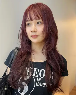 セミロング カラー 吉祥寺/個性派/ kazuha🩰のヘアスタイル