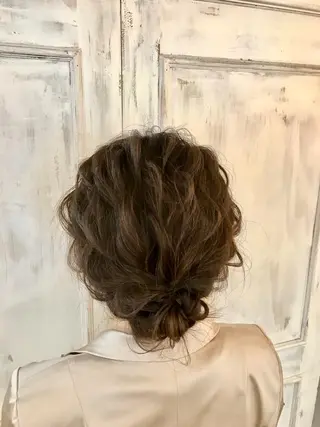 ミディアム 新井 広樹のヘアスタイル