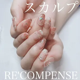 ネイル RE'COMPENSE所属・れこん ぱんすのネイルデザイン