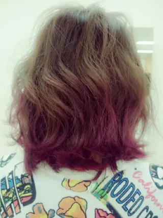 ショート カラー パーマ shimizu mayuのマツエク・マツパデザイン