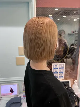 ミディアム カラー 🧸ミルクティー🧸 kousei🧸のヘアスタイル