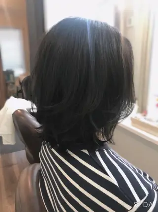 ミディアム 🌈elua yukaのヘアスタイル