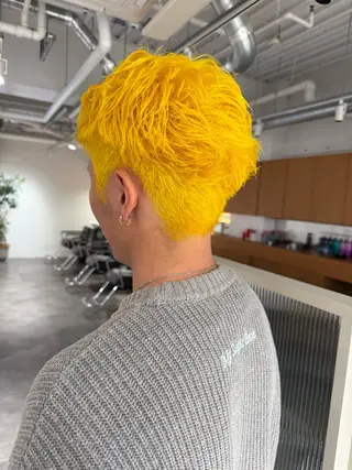 カラー yuinaハイライト カラーモデル募集🫧のヘアスタイル