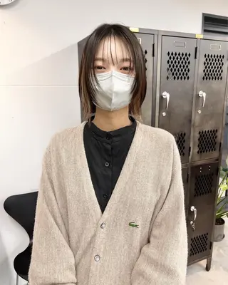 ショート カラー 樫原裕二 /柔らかいカラーのヘアスタイル