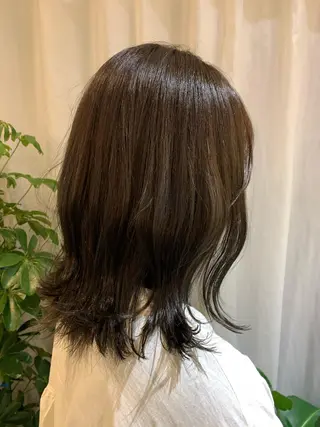 ミディアム ミディアムパーマ /癖毛パーマのヘアスタイル