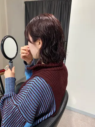 カラー パーマ iroha/ n.w.h🎀のヘアスタイル