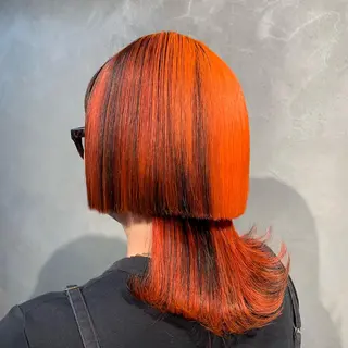 ショート ❤️‍🔥シールエク ＋カラー京❤️‍🔥のヘアスタイル