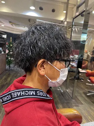 ショート パーマ メンズ メンズスタイル /メンズパーマ/須藤のヘアスタイル