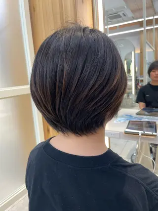 ショート 顔周り/透明感カラー /韓国ヘア/TAKUのヘアスタイル