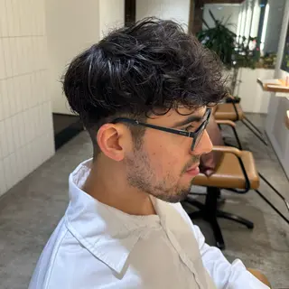 メンズ 骨格診断美容師 メンズパーマ中島年紀のヘアスタイル