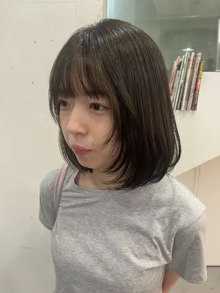 ミディアム カラー 🎀Yamasaki Yui🎀のヘアスタイル