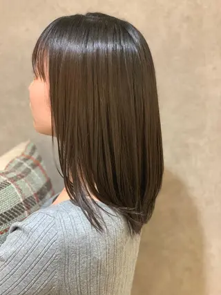 セミロング Lamp所属・ショート／透明感 カラー加治竜汰💡のヘアスタイル