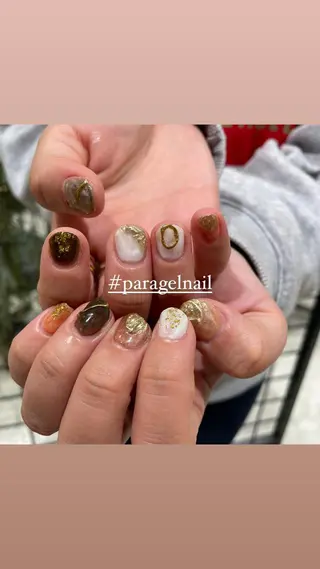 ネイル 淡色ネイル 🎀moeのネイルデザイン