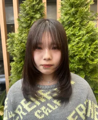 セミロング モデル募集中❗️ 吹矢　渉のヘアスタイル