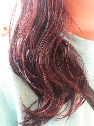 セミロング カラー ショートボブ /綾華のヘアスタイル