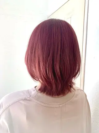 ショート カラー fio マナミのヘアスタイル