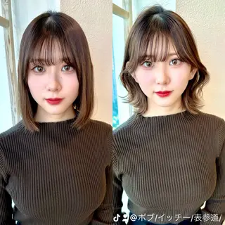 ミディアム 市原 大翼のヘアスタイル