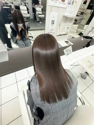 セミロング 人気No.1 河原田のヘアスタイル