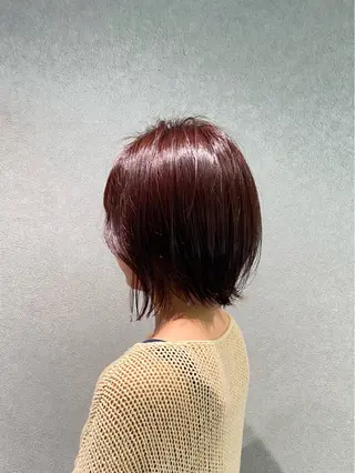 ショート カラー Chouette .ayakaのヘアスタイル