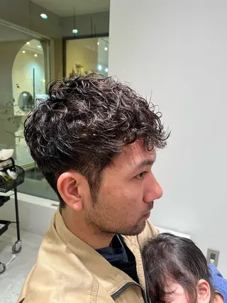 パーマ 櫻井 莉子のヘアスタイル