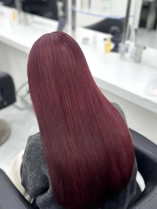 カラー まろっと🤍艶カラー yuune🤍のヘアスタイル