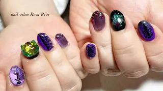 ミディアム ネイル ネイルスタジオ シェイクユアハンズのネイルデザイン