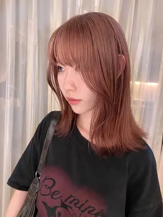 セミロング sliver renのヘアスタイル