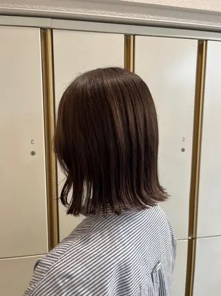 ミディアム バレイヤージュ/ヘア アレンジ/shionのヘアスタイル