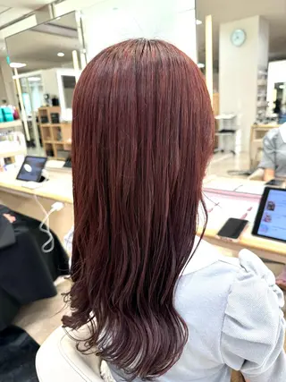 カラー 髪質改善/縮毛矯正/ 暖色カラー💫のヘアスタイル