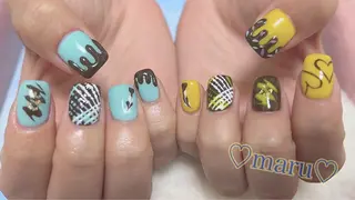 ネイル まるみ ♡のネイルデザイン