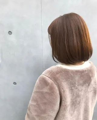 ミディアム カラー ヘアアレンジ 福壽 優奈のヘアスタイル