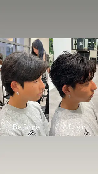 パーマ メンズ メンズ特化 / ツイスパ🔥高林拓斗のヘアスタイル